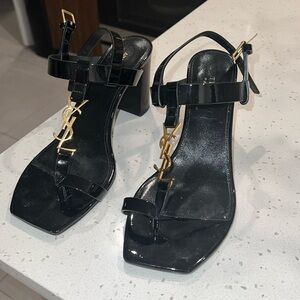 Ysl block heel